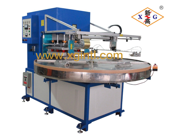 XG-15KW自動(dòng)圓盤(pán)油壓機(jī)械手高周波